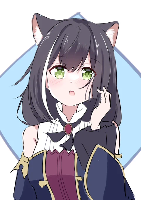 おはよう(*'∀`*)45分でキャルちゃん描いてみた今日も頑張ろうねぇ٩( 'ω' )و 