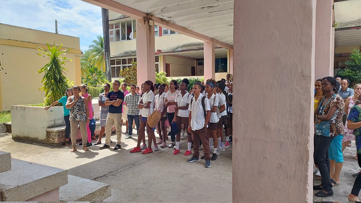 Se realiza matutino en FETS de SC y se rinde homenaje al aniversario 94 del natalicio de Vilma Espin
UCM _SC