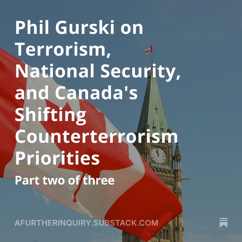 “Where are all the foiled plots if the far right is such a serious threat that we’re allocating 50% of resources to it? Where are people on the verge of committing attacks arrested?”
- Phil Gurski being interviewed by Scott Jacobsen 
open.substack.com/pub/afurtherin…