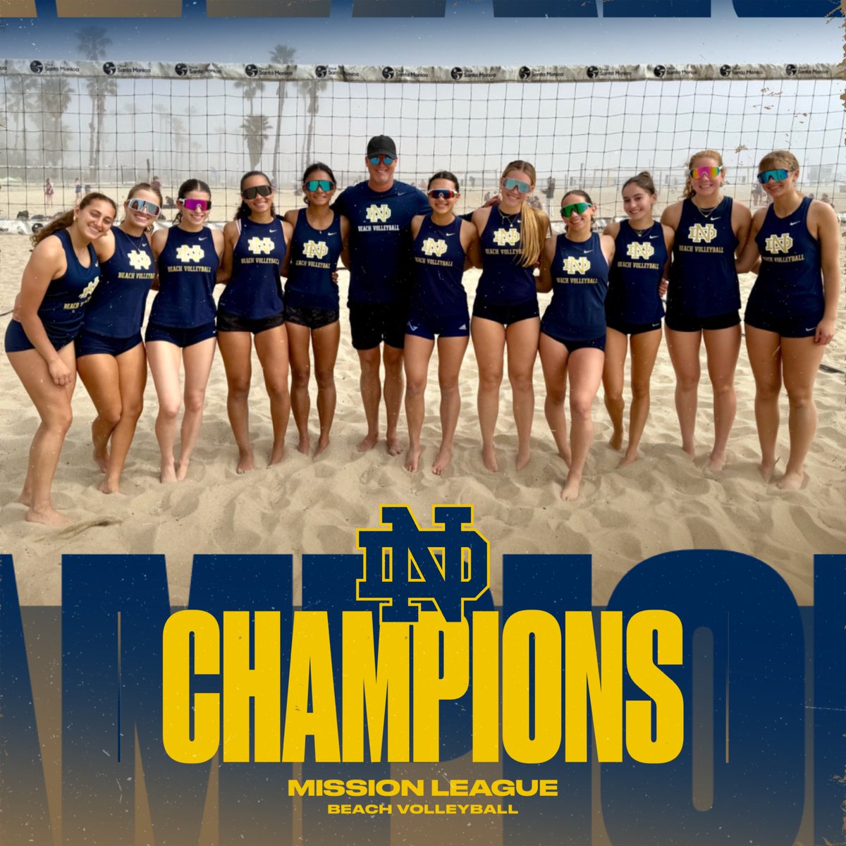 MISSION. LEAGUE. CHAMPS. 

Congrats on a historic undefeated run, Knights beach!! 

#KnightLife
