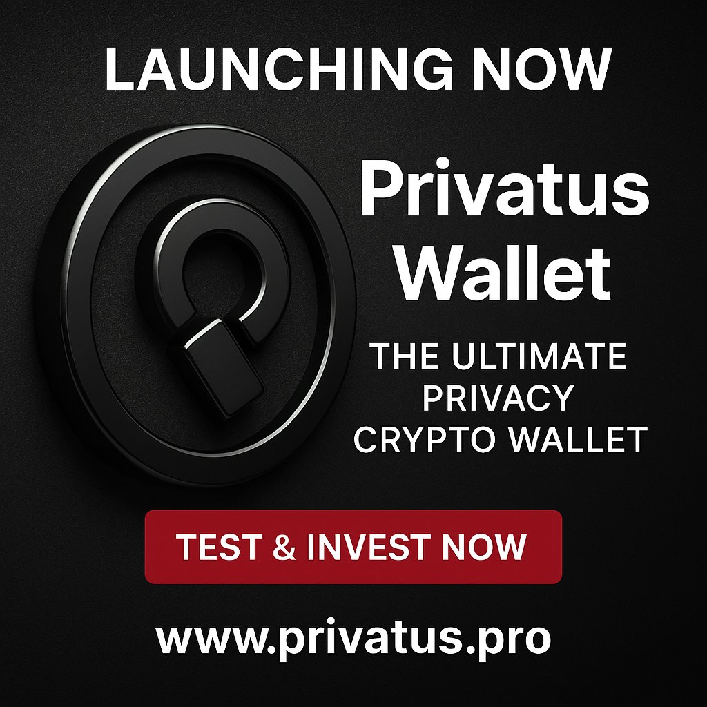 PRIVATUS_PVS's tweet photo. We’re thrilled to unveil the frontend of our Privatus (PVS) Web3 wallet! Check it out now at https://t.co/4701RObP27.
Create wallets, import existing ones, and explore the interface — this is the first step toward a privacy revolution! https://t.co/cjihHeSQRD