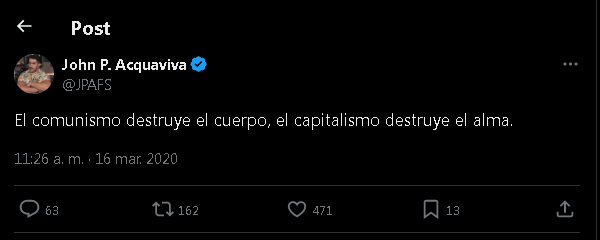 magobRG's tweet photo. @JPAFS Con todo esto de los Aranceles, me recuerda este Tweet de John. Siempre tuvo Razón. https://t.co/MASIvmXKza