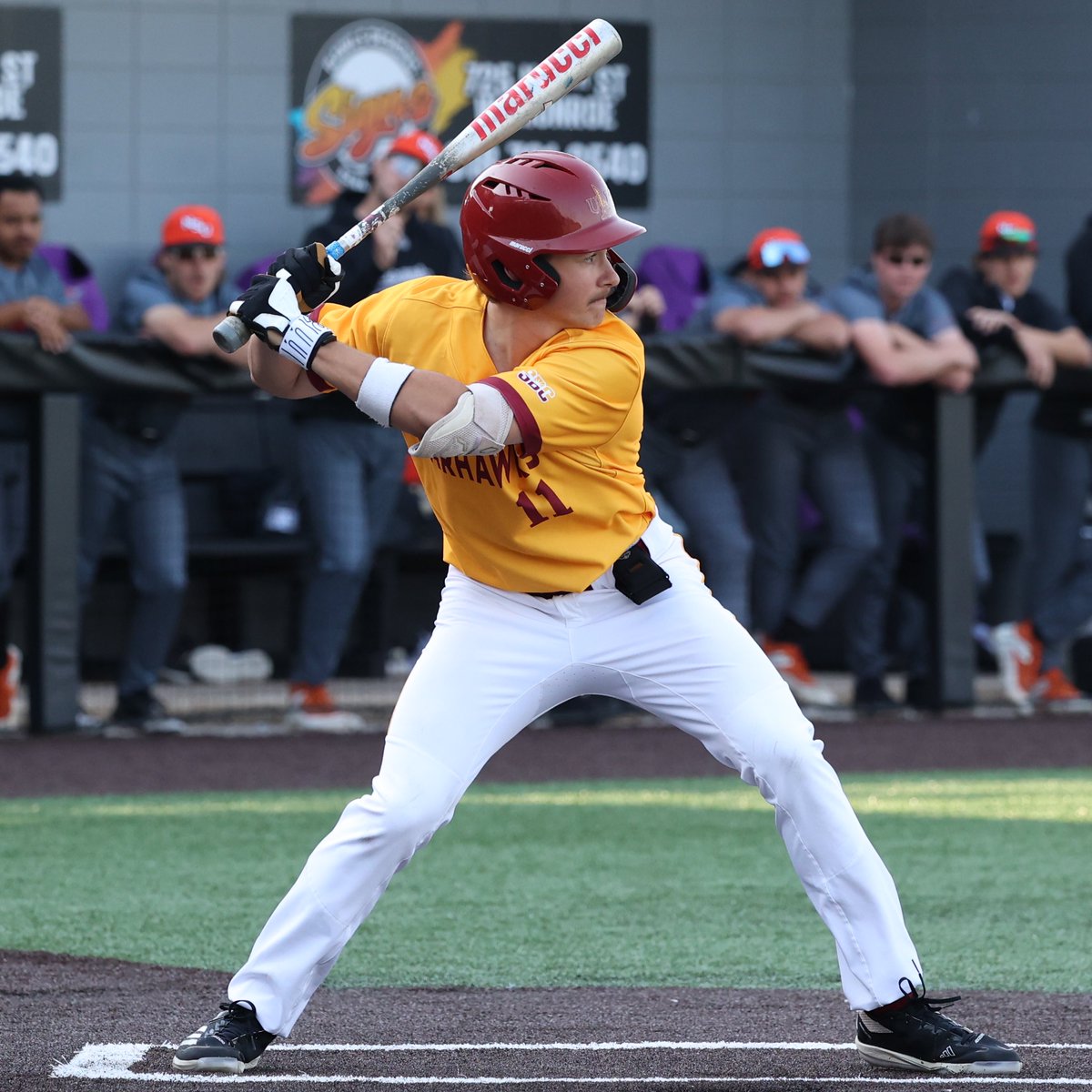 ULM_BSB's tweet photo. B9 | @majorbrignon ties the game on an RBI hit with two outs!!!

ULM 5, NSU 5 https://t.co/QniSZCiruA