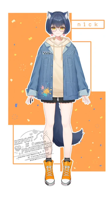 初めまして!失礼します! メガネVtuberのnickと申します お絵描きと雑談メインに配信をしております 大阪弁に抵抗がなければ、以後お見知り置きを…