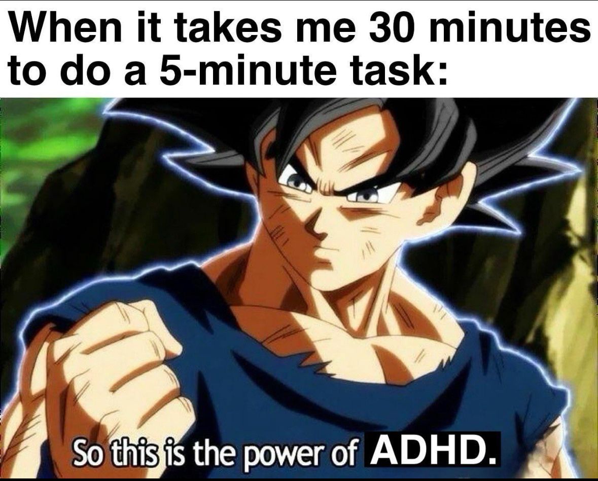 ADHD Memes (@adhdforreal) on Twitter photo 