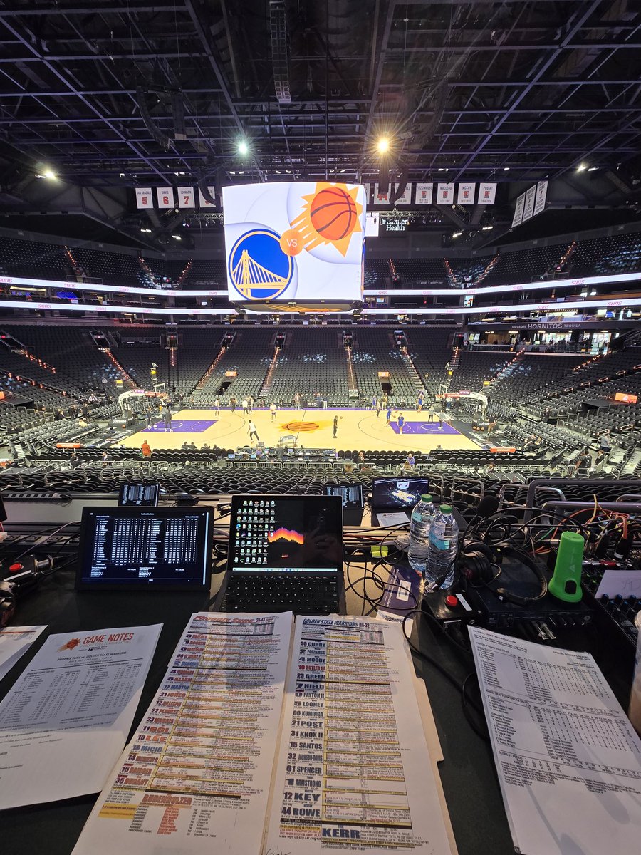 Game #79 and the 1st of the last homestand of the szn for PHX.

The 35-43 Suns look to snap a 6gm skid &amp; stay in the race for the play-in, while the 46-32 Warriors have won 5 of 6 to get into the group trying to avoid that same fate.

Tipoff at 7pm downtown.

#SunsUp