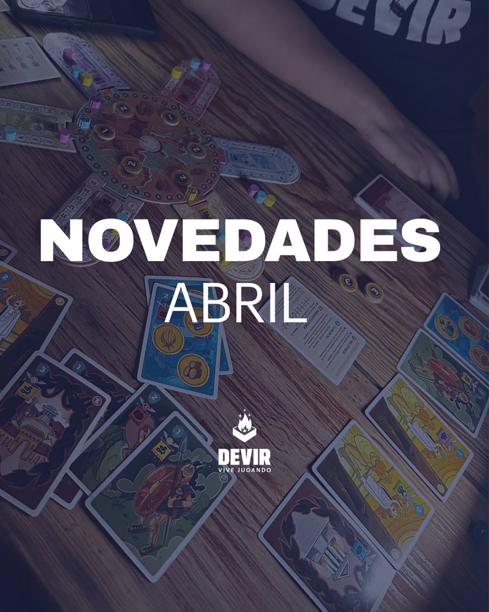 DevirMexico's tweet photo. 🎉 ¡Estas son las novedades que llegan en abril a México! 🎲📖
Aprovecha la oportunidad y encuéntralas en tu tienda más cercana. 🛍️✨ ¡No te las pierdas!
#DevirMexico #novedades #bordgames #juegodemesa #juegoderoll #Familia #diversion #MomentosDivertidos https://t.co/YDs9QHgzJG