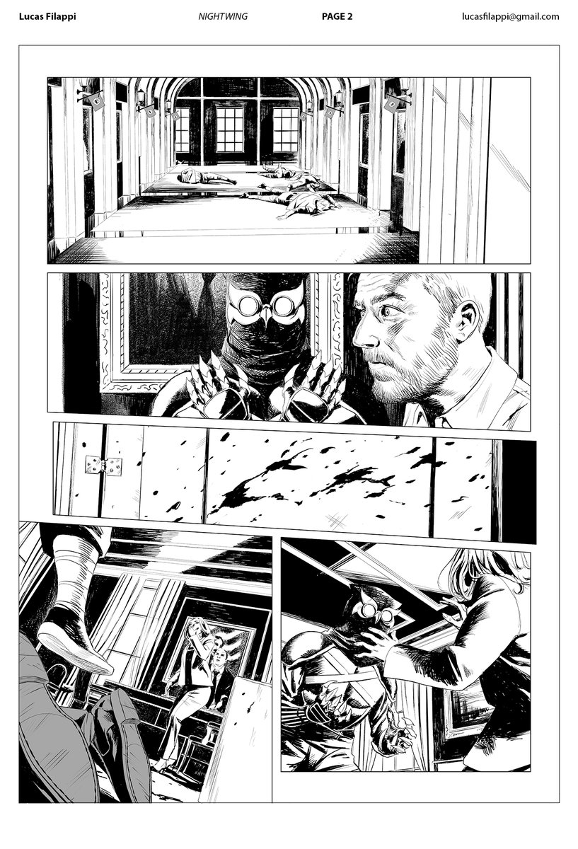 lucasfilappi's tweet image. It's #Portfolioday 🤟
I'm Lucas and I do comic books! Currently OPEN FOR WORK!! Here are some samples of my interiors.
If you have a project, feel free to reach me at
✉️lucasfilappi@gmail.com
#comicbookartist #comicart #nightwing