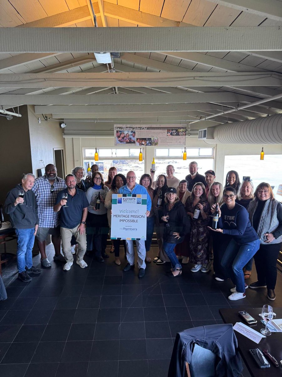 🍷 Preconference fun at the Meritage Mission Impossible event! Teams blended creativity with a little friendly competition, crafting their own Bordeaux blends, designing labels, and even devising an impromptu promotional campaign. Cheers to ELEVATE 2025!