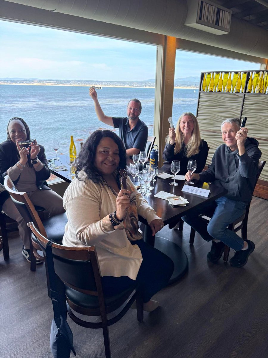 assoc_west's tweet photo. 🍷 Preconference fun at the Meritage Mission Impossible event! Teams blended creativity with a little friendly competition, crafting their own Bordeaux blends, designing labels, and even devising an impromptu promotional campaign. Cheers to ELEVATE 2025! https://t.co/213EjS36GX