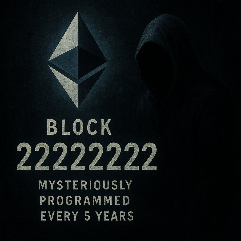 Crazy how it all feels like it was planned out by some mysterious mastermind. I'm intrigued.
#Ethereum #ETH #Blockchain