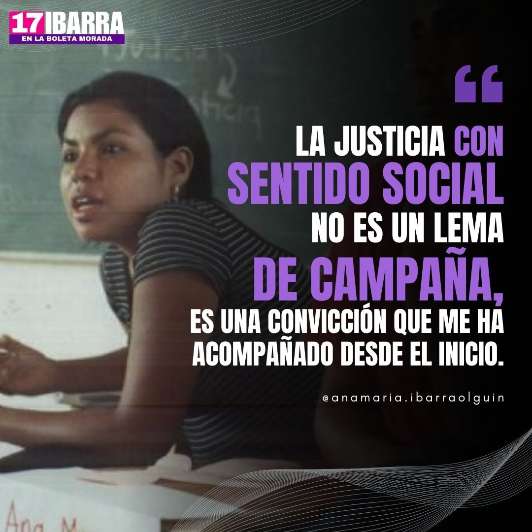 Lo que aprendí acompañando a comunidades indígenas de joven marcó mi forma de entender el derecho: la justicia no puede ser ciega al contexto.

Gracias a mis padres, aprendí que servir a los demás también es hacer que las leyes escuchen.

Ese compromiso me acompaña hasta hoy.