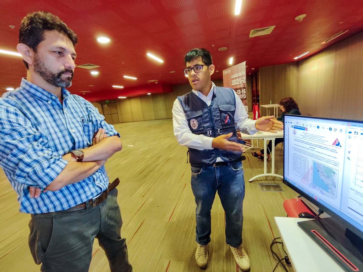 CISMID_UNI's tweet photo. 🌍 ¡La investigación también construye ciudades seguras!

El CISMID presentó las aplicaciones VIRVI-ALB y SEIDAS en el Showroom Técnico del @viviendaperu, destacando la ciencia y tecnología aplicadas a la planificación territorial.

#UNIinvestiga #CISMID https://t.co/5vAXW9re6c