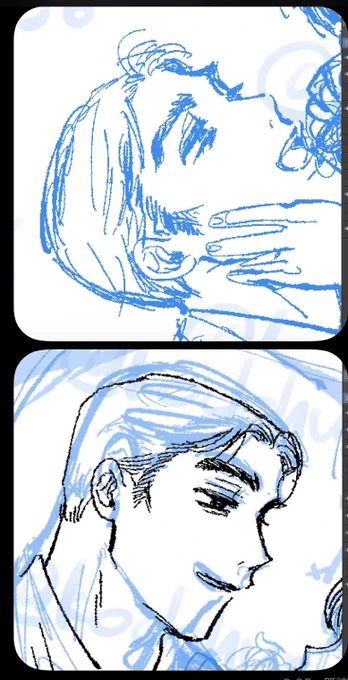 これはさとみくんに構ってもらって嬉しそうななりたさんの絵 