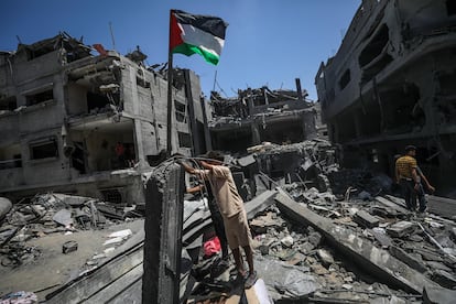 BrunoRguezP's tweet photo. Participé en evento Grupo de La Haya en Solidaridad con Palestina, en marco IX Cumbre #CELAC.

Reiteramos posición invariable de #Cuba en defensa de justa causa pueblo palestino y voluntad de contribuir con esfuerzos internacionales legítimos para poner fin a genocidio de Israel. https://t.co/YQFHdGGydP