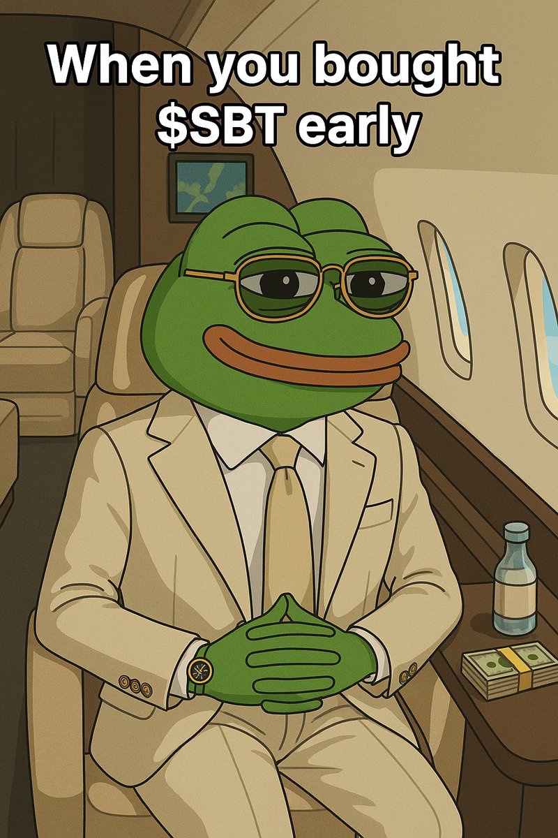 SolbankSBT's tweet photo. Fasten your seatbelts, we are about to take off.

$SBT #Solbank #Crypto #memecoin #Pepe #Solana https://t.co/ABTagWCCRL