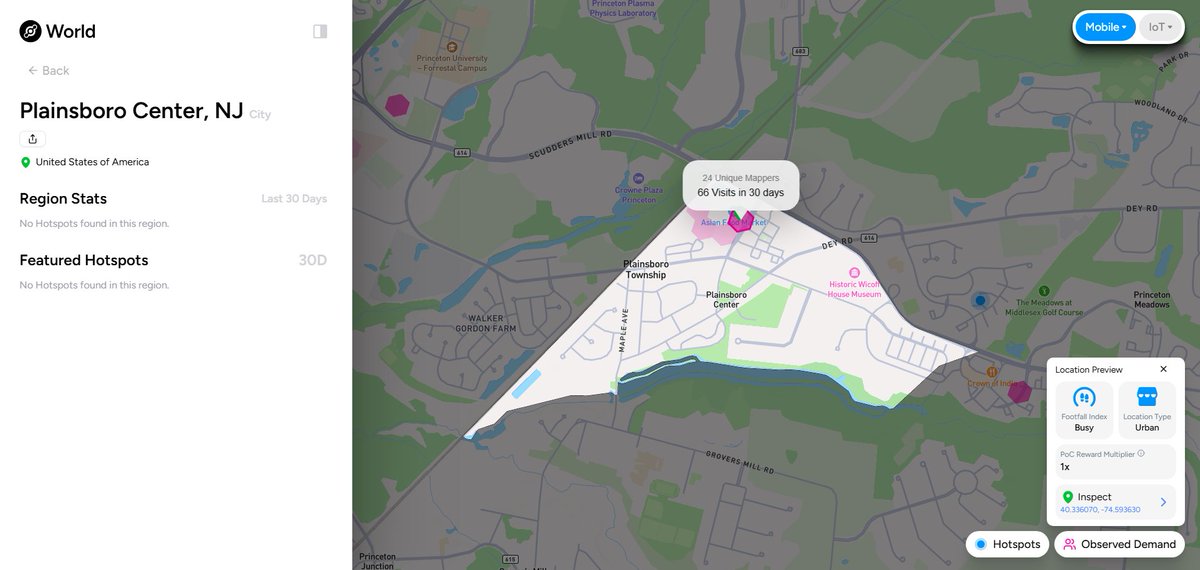 _Overboosted_'s tweet image. Checking out some potential Helium Mobile Hotspot locations with help of the new &quot;Observed Demand&quot; layer on the Helium World map. Our discovery mapping data is being put to good use.
@helium_mobile @helium