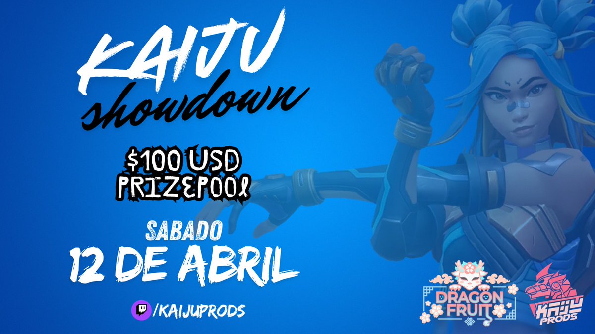 🎮🔥 ¡Se viene el KAIJU SHOWDOWN! 🔥🎮

🗓 12 de abril
👥 24 equipos
💰 $100 USD en premios
🎮 Formato: Doble Eliminación
⚔️ Bo1 hasta la final – Gran Final Bo3
📺 En vivo por: twitch.tv/KaijuProds

🚨 Inscripciones abiertas en:
👉 start.gg/ValKS