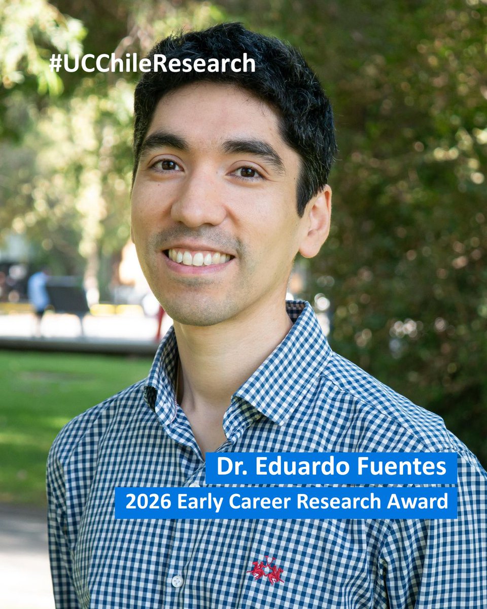 UC Chile -Pontificia Universidad Católica de Chile (@uc_chile) on Twitter photo Dr. Eduardo Fuentes Lemus from #UCChileResearch has received the 2026 Early Career Research Award from the UK’s Biochemical Society for his outstanding work in #MolecularBiosciences. A global recognition of his research! 🌍🔬👏t.ly/cyq6Z Dr. Eduardo Fuentes Lemus from #UCChileResearch has received the 2026 Early Career Research Award from the UK’s Biochemical Society for his outstanding work in #MolecularBiosciences. A global recognition of his research! 🌍🔬👏t.ly/cyq6Z