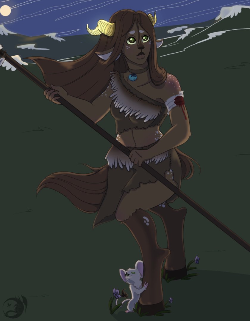 VampiressViolet's tweet image. When Danger is Near
App: CSP pro
#cpscontest43

As simple as this is it still took time to draw~ redrew one of my oldest digital pieces &amp;amp; am quite happy with this ^^ Still practicing lighting &amp;amp; backgrounds though as I'm not great at them but still happy with this :D