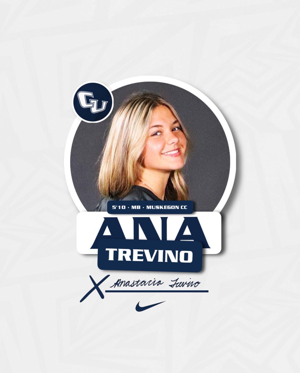 𝗪𝗘𝗟𝗖𝗢𝗠𝗘 𝗔𝗡𝗔 🤩

We are excited to welcome transfer MB Ana Trevino!  Ana will be transferring from Muskegon Community College and will be joining us this fall with two years of eligibility remaining as a Golden Eagle!

#TogetherweSOAR 🦅🏐