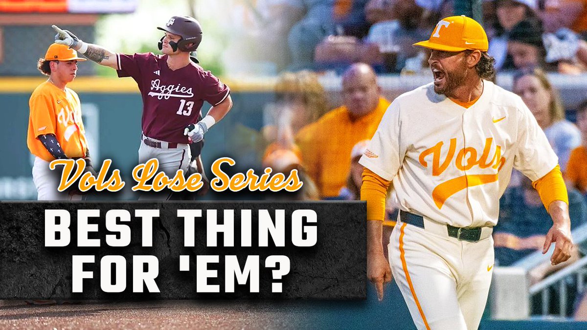SportsSourceTV's tweet photo. What happened vs A&amp;M?

Will the series loss be a GOOD THING for the #Vols longterm?

Plus player insights on Ole Miss ahead of a Top 10 showdown.

Join #VFLs @Willheflin11 &amp; @AJSimcox for the latest episode of "Hardball" only at @SportsSourceDN! 

https://t.co/aFv5HcaTrp https://t.co/bCTE7sjPK4