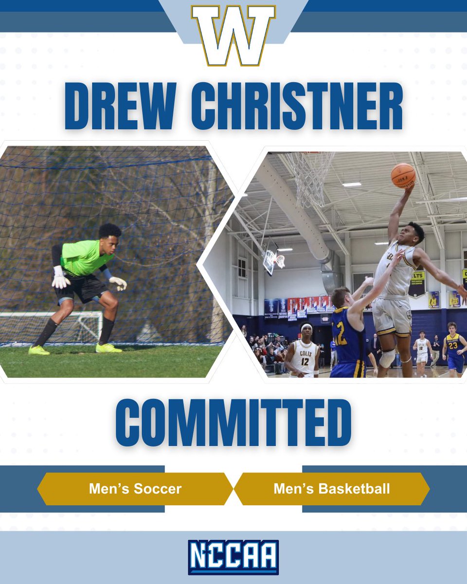 Drew is our first commit that will play both soccer and JV.