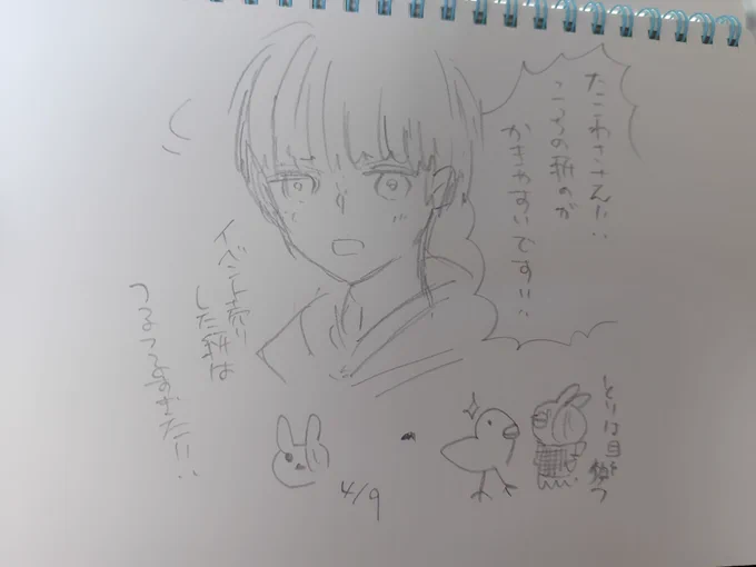 毎日お絵かきでもするカーと思い続けて早何ヶ月。明後日どころじゃないな鳥の解像度 