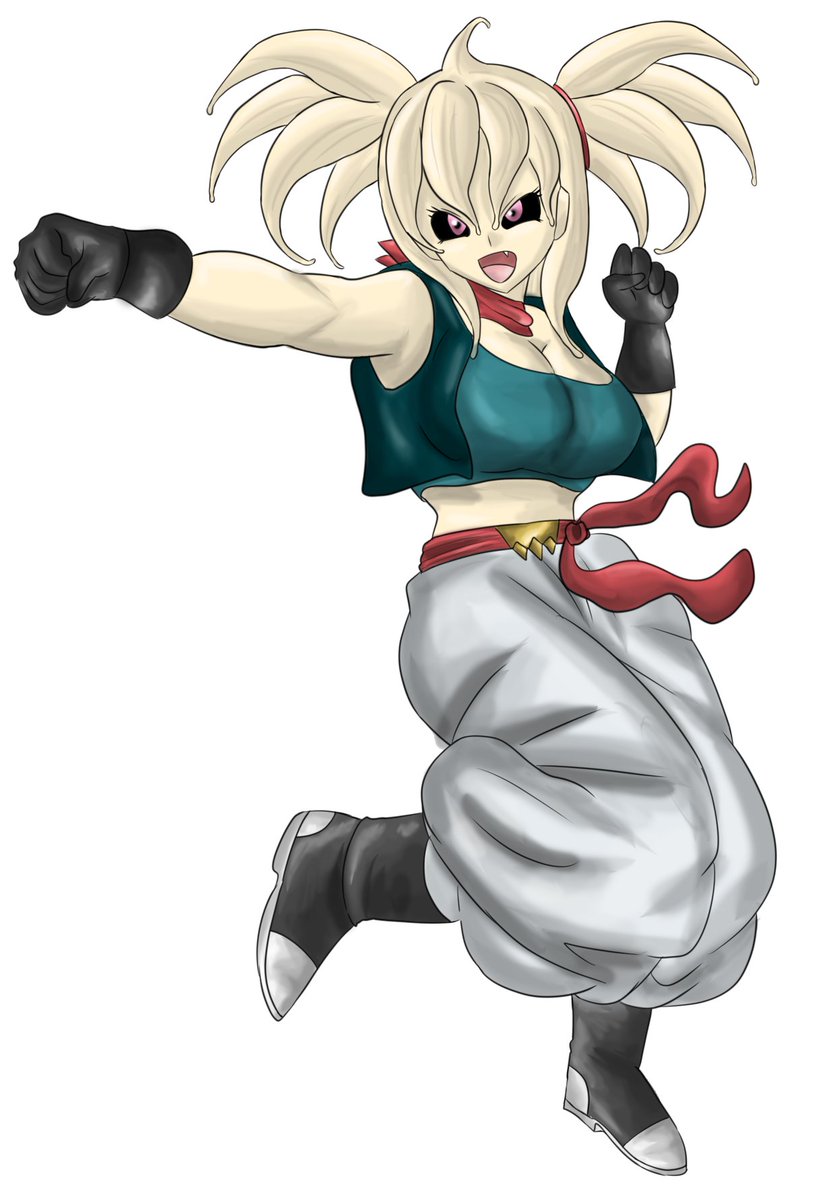 SHALITAMARY's tweet photo. #OC #DBAU #DBOC #DragonBallOC #DragonBall #DragonBallAU #MajinOC #Majin #originalcharacterart #originalcharacter my Dragon Ball OC, Marshi-chan the Majin, with the main character art, and alternate character artwork with a more battle-ready pose. https://t.co/URf1rE0C8y