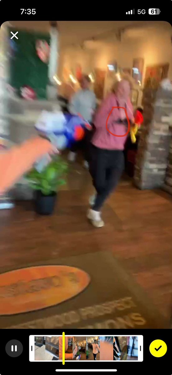 Sh00ting_blanks's tweet photo. Alex Mccarter gets her first kill at 7:31 taking down Jackson henry🤣🤣, following the tragic death of karli conder😰😰.  SHOOTING BLANKS gets their first kill @OCNERFWARS25 https://t.co/Qdpv1ut5vP