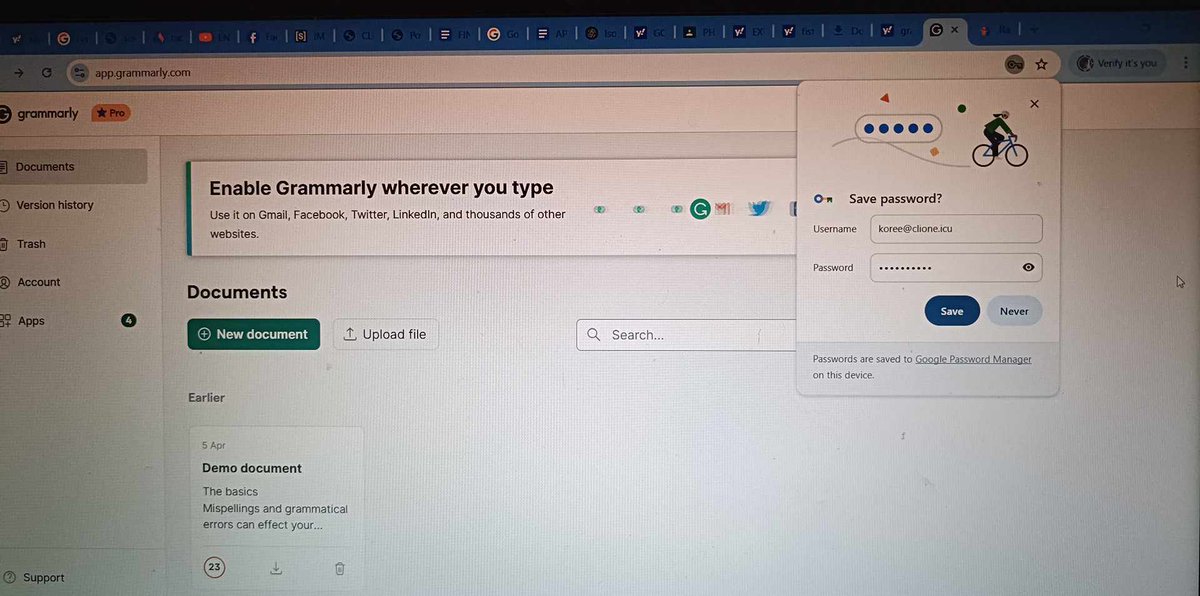 see_solberry's tweet photo. I vouch for @ryadairu for my otherr purchase of a solo grammarly acc for 1 month ❤️Thank you so muchh! 🌻 https://t.co/P9njThNTWe
