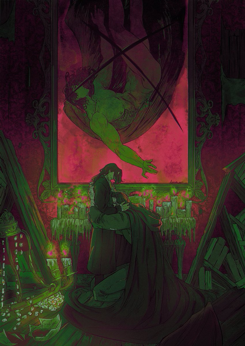 asturlavi's tweet image. hello #portfolioday! i'm open for illustration and character design work this year, so feel free to reach out