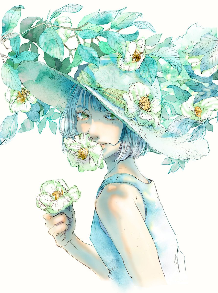 「沙羅双樹の花の色 」|渡邊 春菜のイラスト