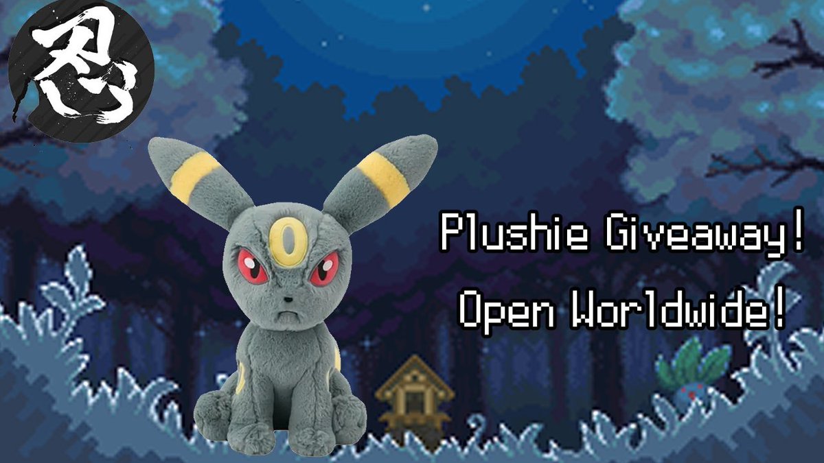 Out of Context Pokémon (@oocpokemon) on Twitter photo ✨ We're teaming up with NinNinGame for a giveaway! ✨
One lucky winner will be taking home an Umbreon Fuwa Fuwa Daki plushie!
How to enter:
🌙 Follow both <a href="/OoCPokemon/">Out of Context Pokémon</a> and <a href="/Nin_Nin_Game/">The Japanese Games & Hobby import specialist 🇯🇵</a>
🌙 Like, retweet and tag a friend!
🌙 Leave a comment on who is your favorite Eeveelution! ✨ We're teaming up with NinNinGame for a giveaway! ✨
One lucky winner will be taking home an Umbreon Fuwa Fuwa Daki plushie!
How to enter:
🌙 Follow both <a href="/OoCPokemon/">Out of Context Pokémon</a> and <a href="/Nin_Nin_Game/">The Japanese Games & Hobby import specialist 🇯🇵</a>
🌙 Like, retweet and tag a friend!
🌙 Leave a comment on who is your favorite Eeveelution!