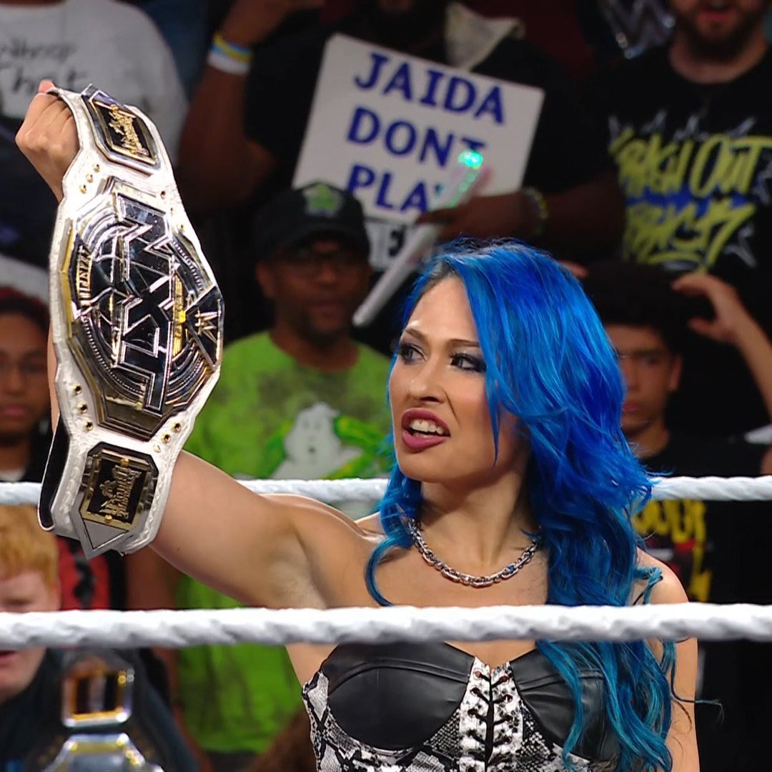 ExposingIWC's tweet photo. This is why I LOVE #WWEXT. More times than not they make the right creative decisions. We're about to get PEAK Giulia. https://t.co/Q5oZc0UH9B
