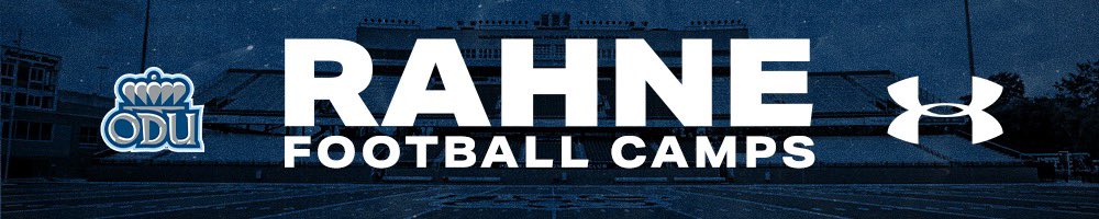 Thank you for the Rahne Football Camp invite! <a href="/OldDominionFB/">Old Dominion Football</a> <a href="/ZackDeto/">Zack DeThomasis</a> @PRZPAvic