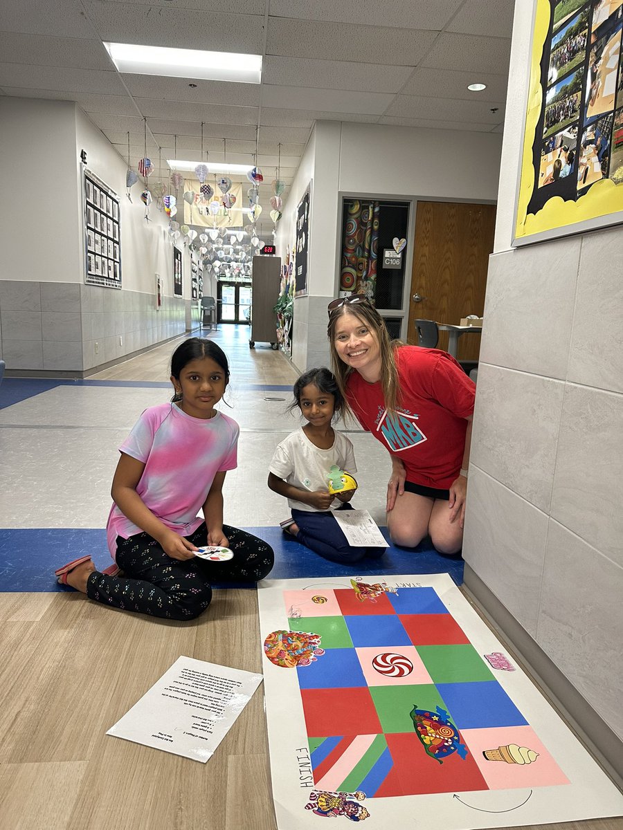 Family game night Candyland Beebot coding station <a href="/MKBMavs/">Mockingbird Elem</a> <a href="/DrJADawes/">Julie Dawes, Ed.D.</a>