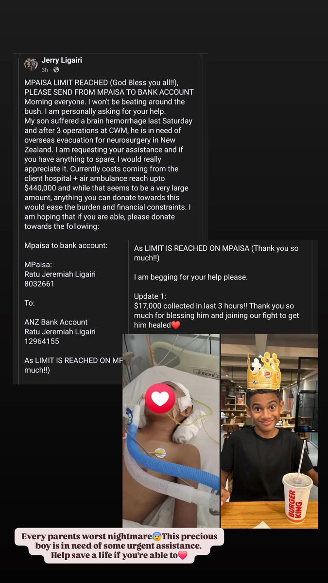 This is just damn heartbreaking to read. If you can support this precious boy, it would go a long way❤️