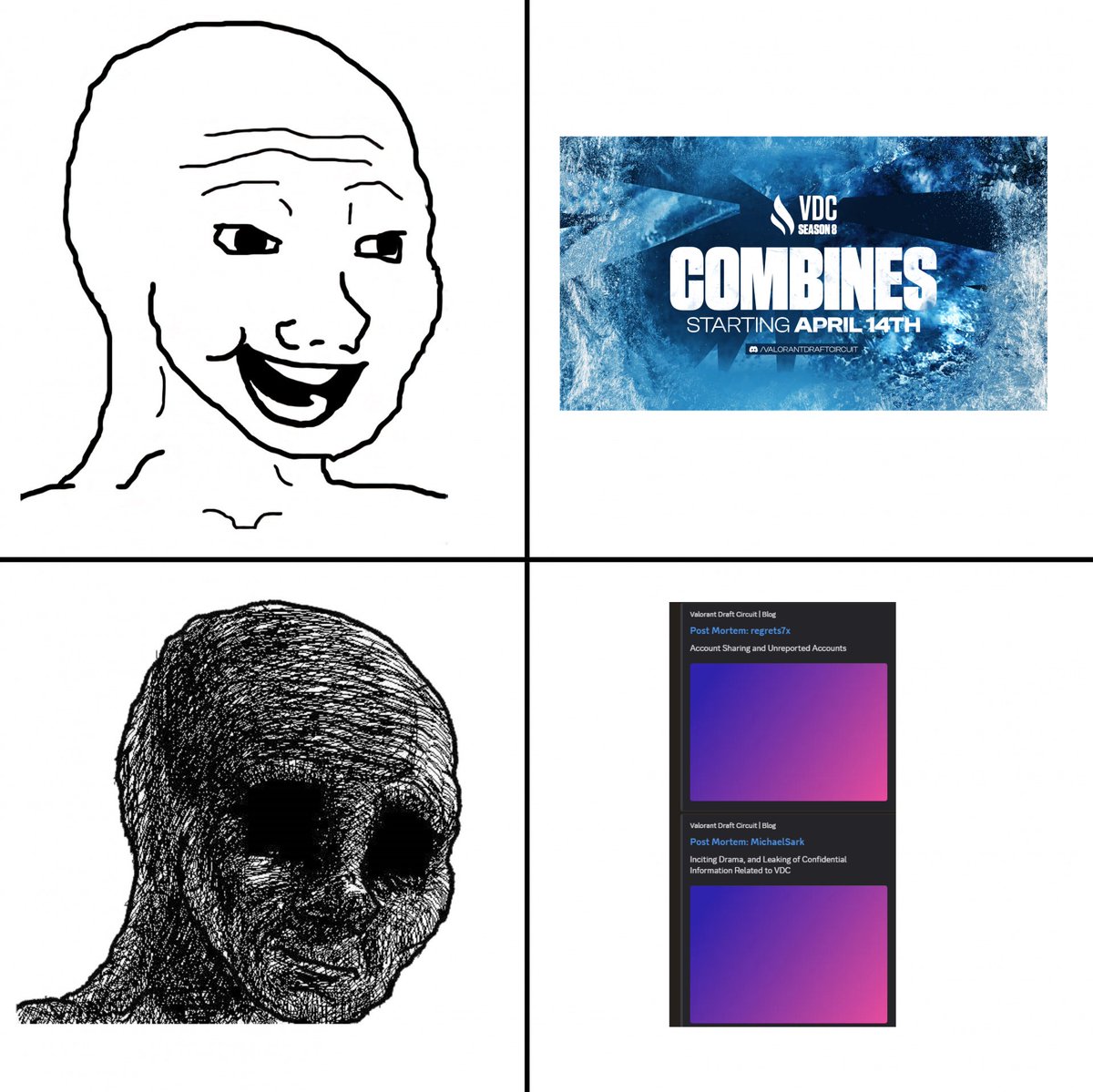 COMBINES GOT ANNOUNCED

oh.