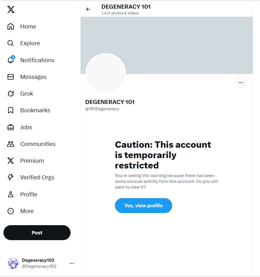 Degeneracy102's tweet photo. So annoying 😭 https://t.co/khBBmD5Zbm