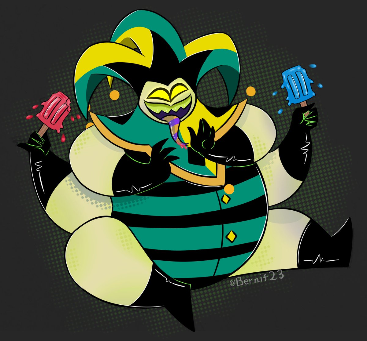 bernif23's tweet photo. Que bonito mi gordo
🤡🕷️✨
#Mammon #MammonHelluvaBoss #HellouvaBoss #HellouvasBossfanart https://t.co/ZC8nXlXxKf