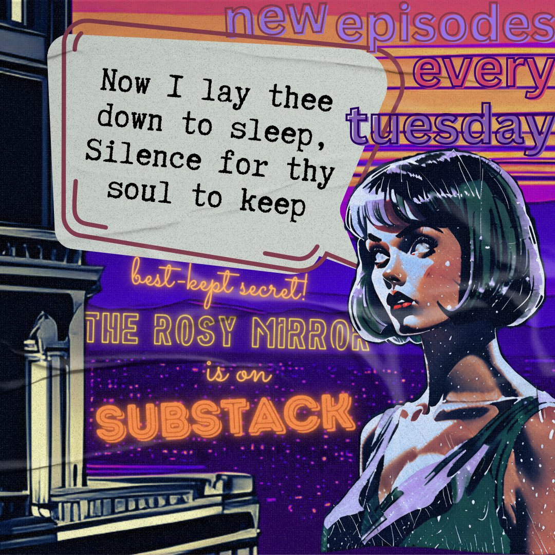 rosy_mirror's tweet photo. #silencefell #rosymirror #paranoir #noirfiction #newfiction #fictionpodcast #newauthors #newaudiobooks #darkfiction #serialfiction #serialaudiobooks #newbooks #substack #substackfiction #substackauthors #noir #neonoir #noirart #noirvibes #noirbooks https://t.co/WH9q3gTuNP