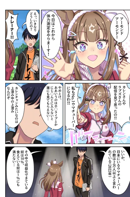 私、ウマチューバーになります!
#ウマ娘 #アーモンドアイ 