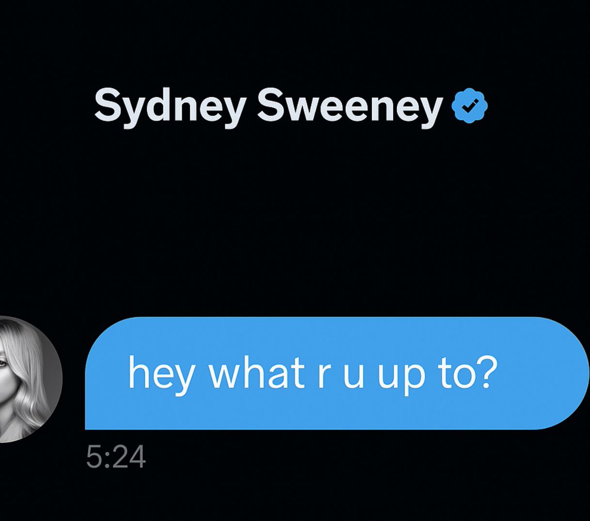 JimmySullyBos's tweet photo. @AlonzoHarris25 Oh really, Jsully never lies 😆 #pimp #realplayer #thatguy #sydneysweeney https://t.co/M4GER1cpPt