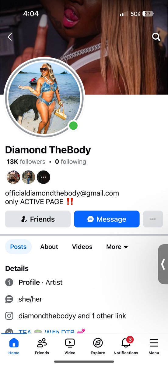 HannahGraceRy's tweet photo. @DiamondDTB hey diamond !! I think it’s a fake page on fb scamming your fans including me.. can you please dm me https://t.co/sKj03YLmU1