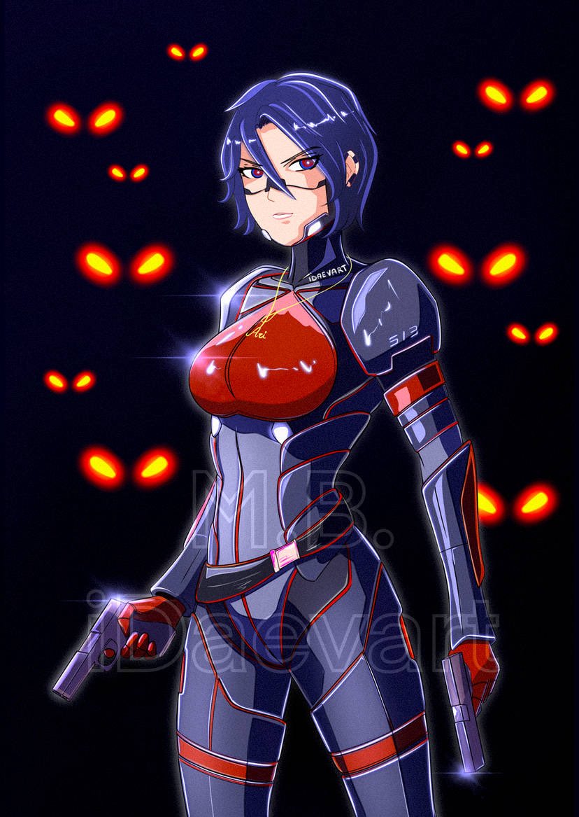 Here's also a partially recolored Elster "513". God knows the number of errors made  at that time. 
deviantart.com/idaevart/art/1…
#signalis #signalisfanart #signalisoc #elster #lstr