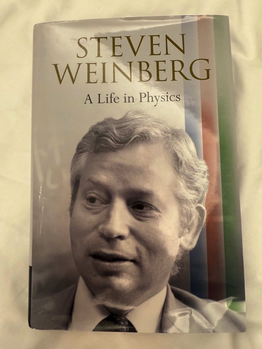 Really enjoyed Weinberg's memoirs.