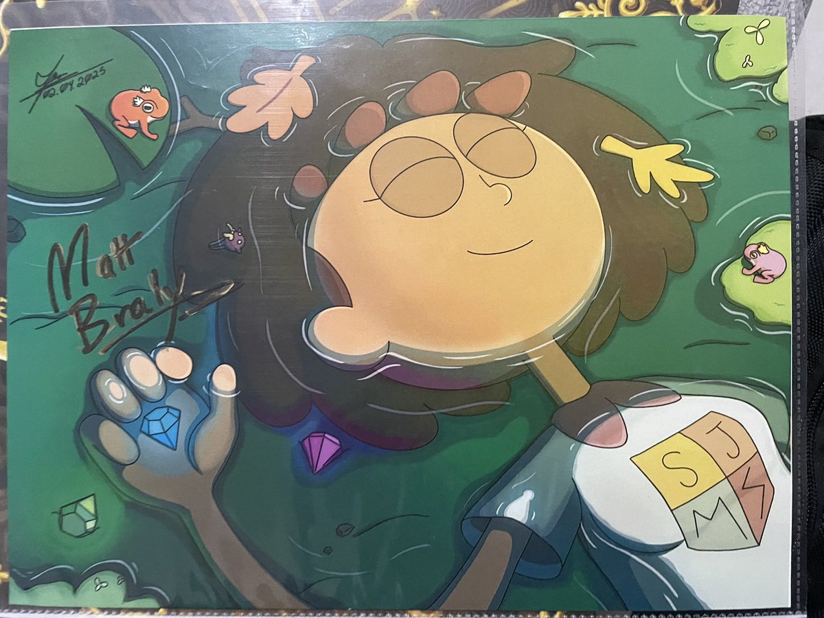 IanGiese's tweet photo. A tribute to Amphibia. One of my favorite animated shows. I really liked how it turned out, especially for my first time drawing Anne and this type of scene.
Thank you @Radrappy 
For everything. https://t.co/TMAyrcL5DV