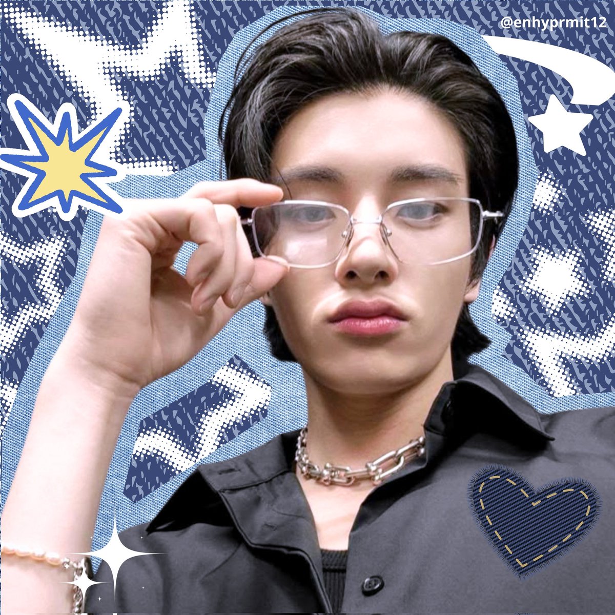 enhyprmit12's tweet photo. ENCHELLA denim pfp desain by @enhyprmit12 🌻 free to use, kalau mau req foto lain boleh kirim di rep atau DM :) 

#ENHYPEN #엔하이픈 #ENCHELLA2025
#ENHYPENinCoachella @ENHYPEN 
#JAKE #HEESEUNG #SUNGHOON

Like+RT after use

— a thread https://t.co/wXGNvUkiTR