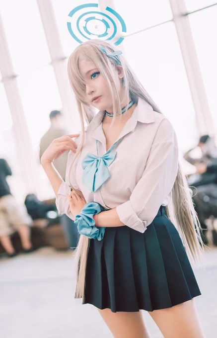 Cos コス一之瀬アスナ(制服)/ブルーアーカイブたまにはニッコリ笑顔じゃない表情もいいよね 